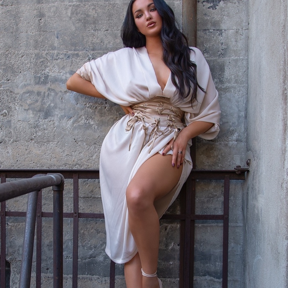 PrettyLittleThings Batwing Dress
